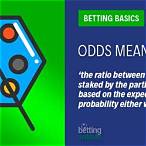 odds bet meaning